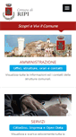 Mobile Screenshot of comune.ripi.fr.it