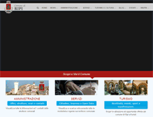 Tablet Screenshot of comune.ripi.fr.it
